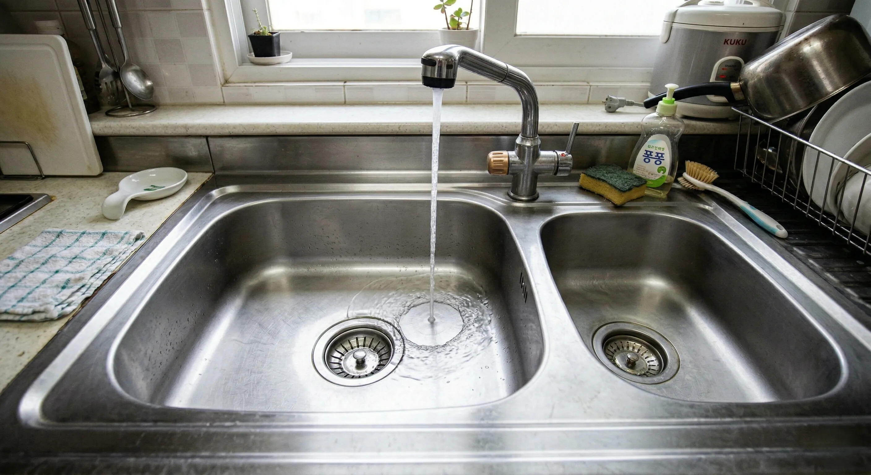 작업 후: 동일 현장 정리 완료